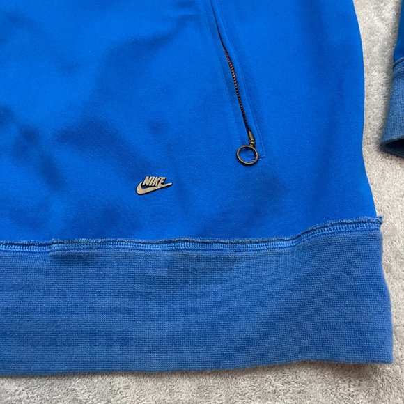 Vintage Nike Korea Soccer stitched Tiger KFA Zip Up Track Jacket Mens XL Blue - Picture 3 of 12